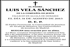 Luis Vela Sánchez